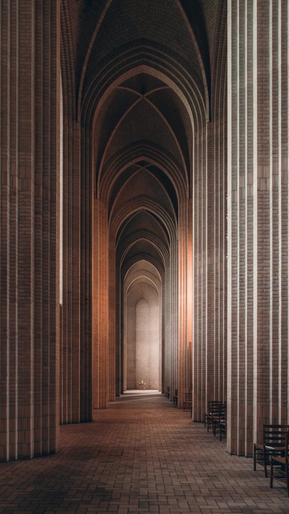 brown and beige concrete building